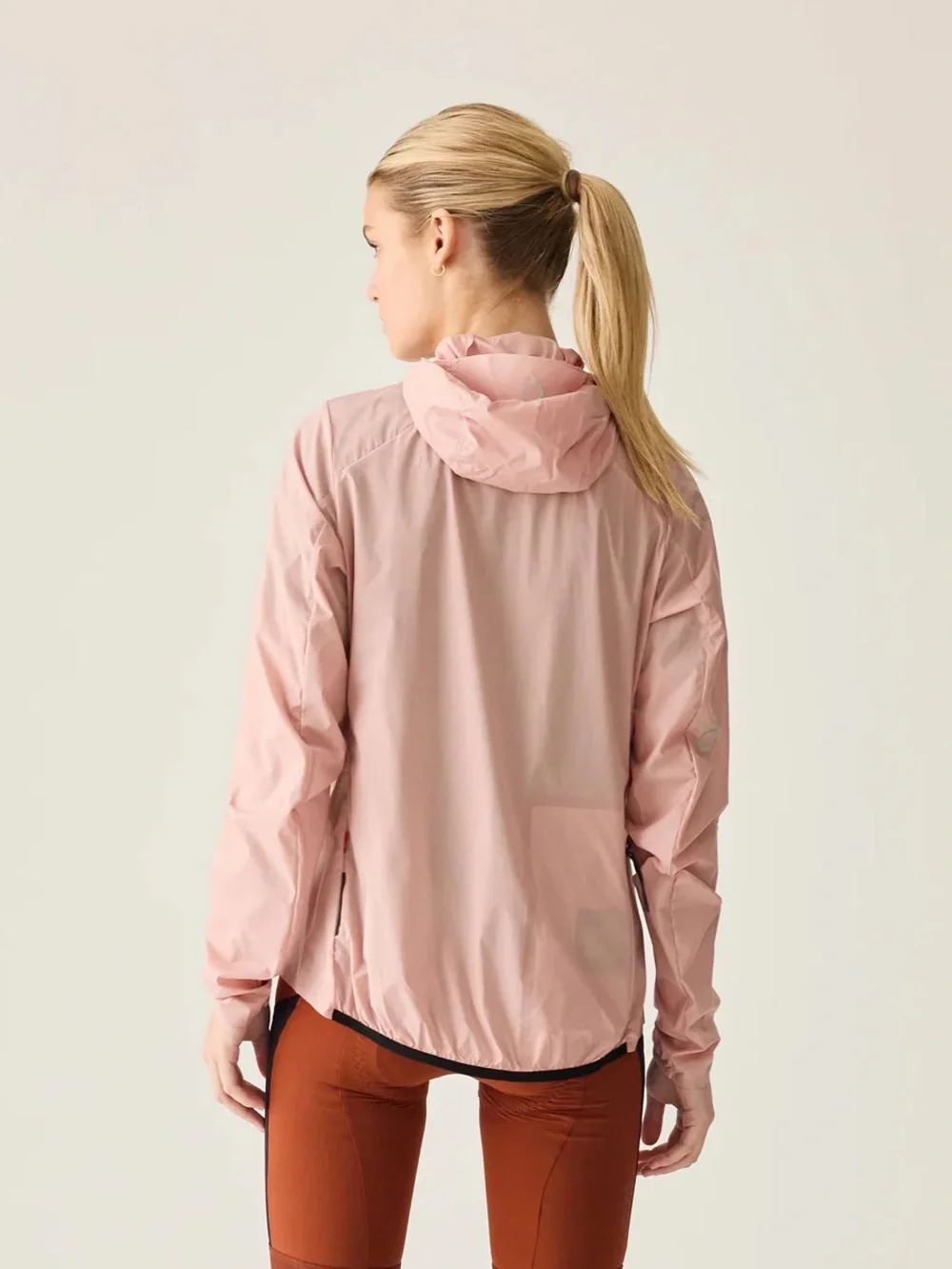 NWT Velocio Women’s UltraPack Jacket - Dusty Rose - Picture 7 of 10